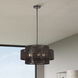 Acordia 5 Light 22 inch English Bronze Pendant Chandelier Ceiling Light