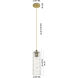 Downtown Urban Crown Point 1 Light 3.88 inch Satin Nickel Pendant Ceiling Light in Matte White