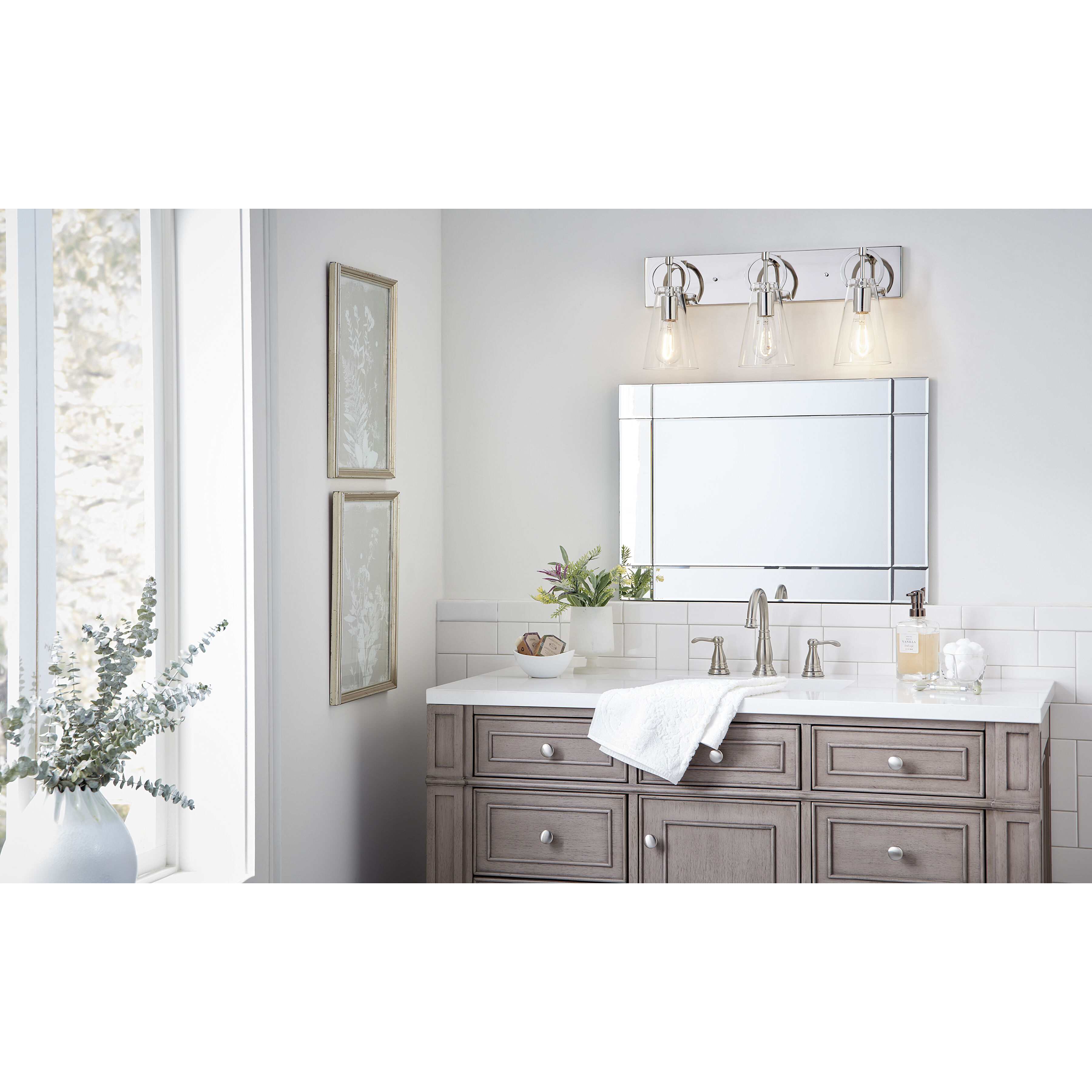 Bathroom cabinets lights online