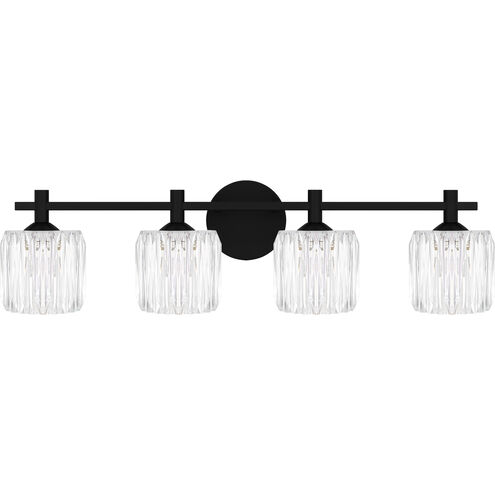 Spade LED 29.75 inch Matte Black Bath Light Wall Light, Extra Large