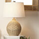 Cape 22 inch 150.00 watt Natural Table Lamp Portable Light