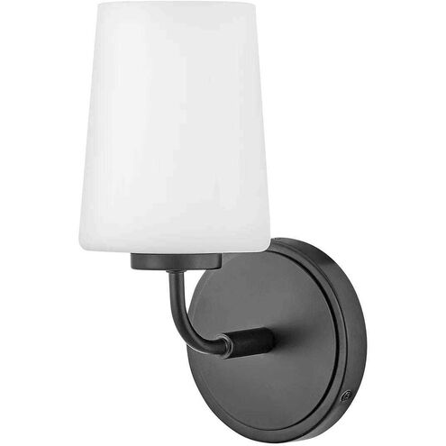 Kline LED 6.75 inch Black Bath Light Wall Light