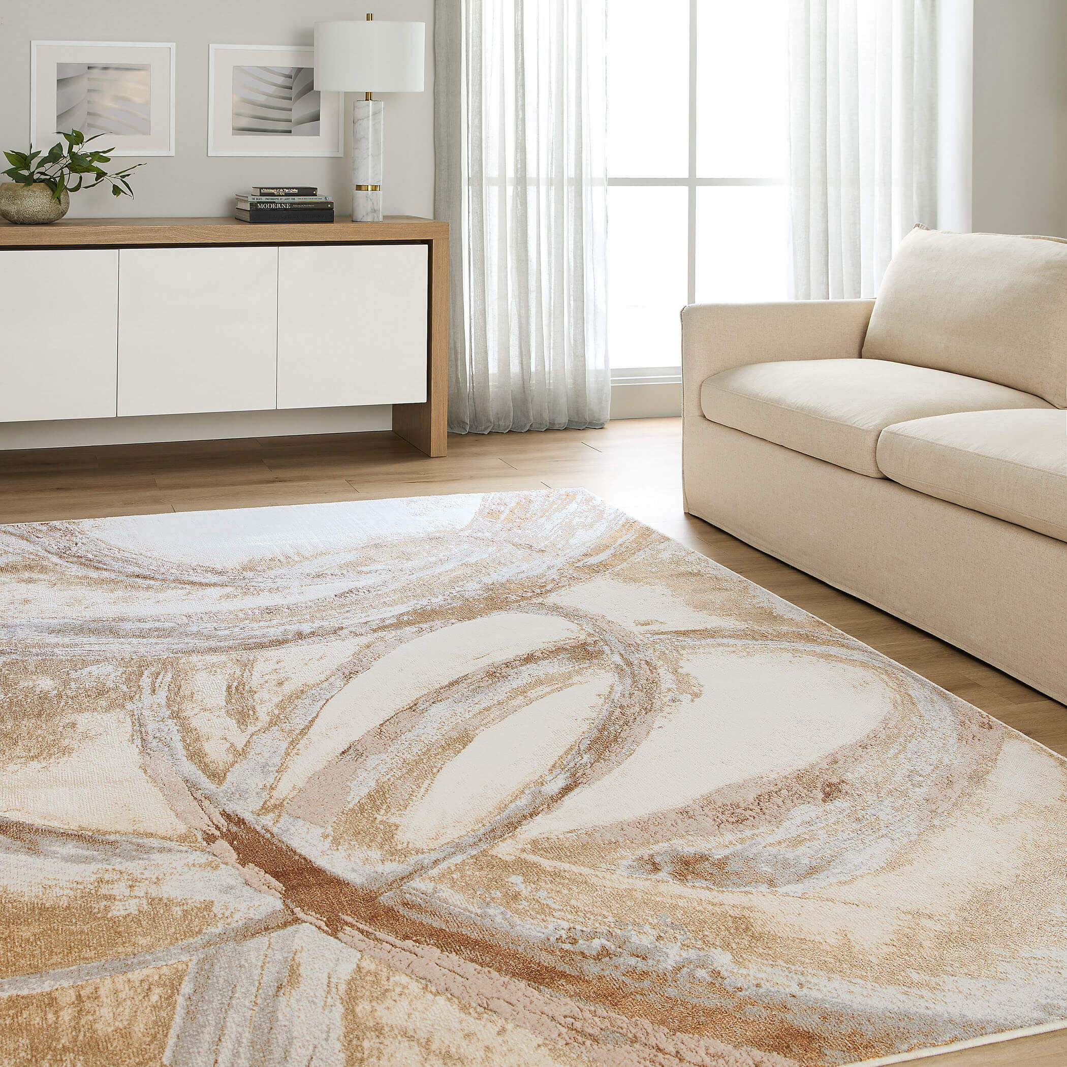 Terra 130 X 94 inch Earth Tones Rug in 8 x 11