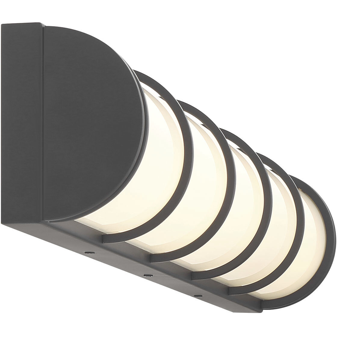 Harper LED 36 inch Matte Black Bathroom Vanity Light Wall Light