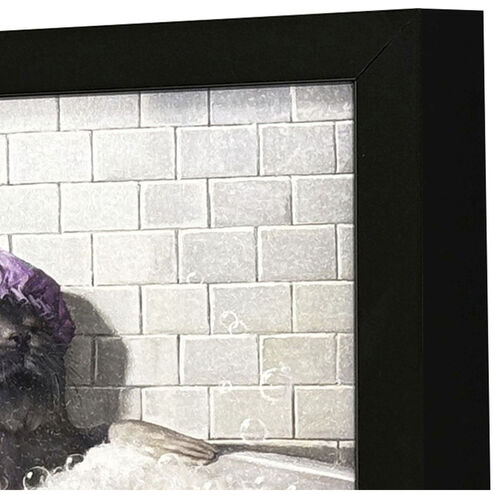 Bubble Bath 11 X 11 inch Non-Glass Framed Art