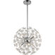 Canada 6 Light 16 inch Chrome Chandelier Ceiling Light