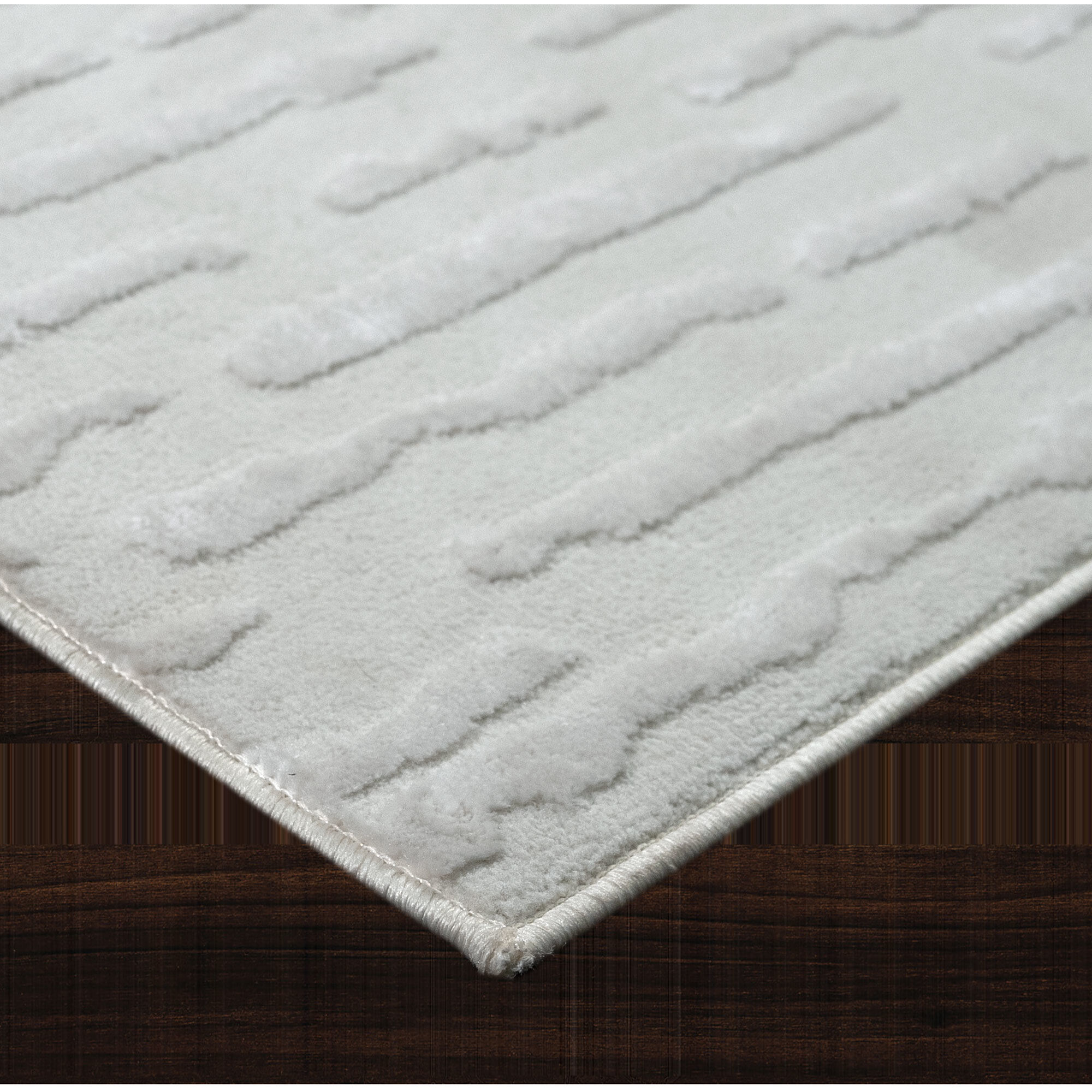 Camila 87 X 63 inch Off-White Indoor Rug, 5’3" x 7’3" ft