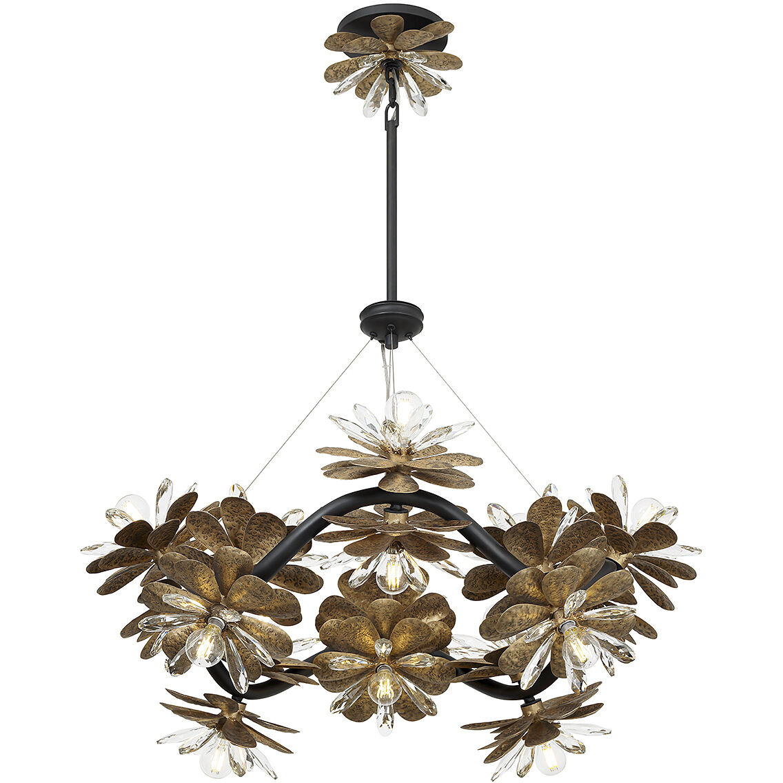 Giselle 16 Light 33 inch Delphine Chandelier Ceiling Light