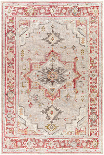Revere 36 X 24 inch Brick Red Rug in 2 x 3, Rectangle