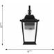 Sean Lavin Warren LED 22.63 inch Textured Black Outdoor Wall Lantern