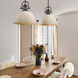 Hines 1 Light 14 inch Matte Black Pendant Ceiling Light in Opal Glass, Large