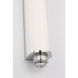 Marie Flanigan Percy LED 3.75 inch Polished Nickel Linear Bath Sconce Wall Light