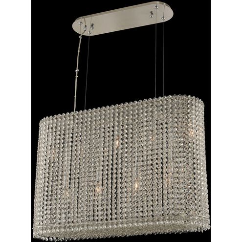 Torre 9 Light 30 inch Chrome Island Light Ceiling Light