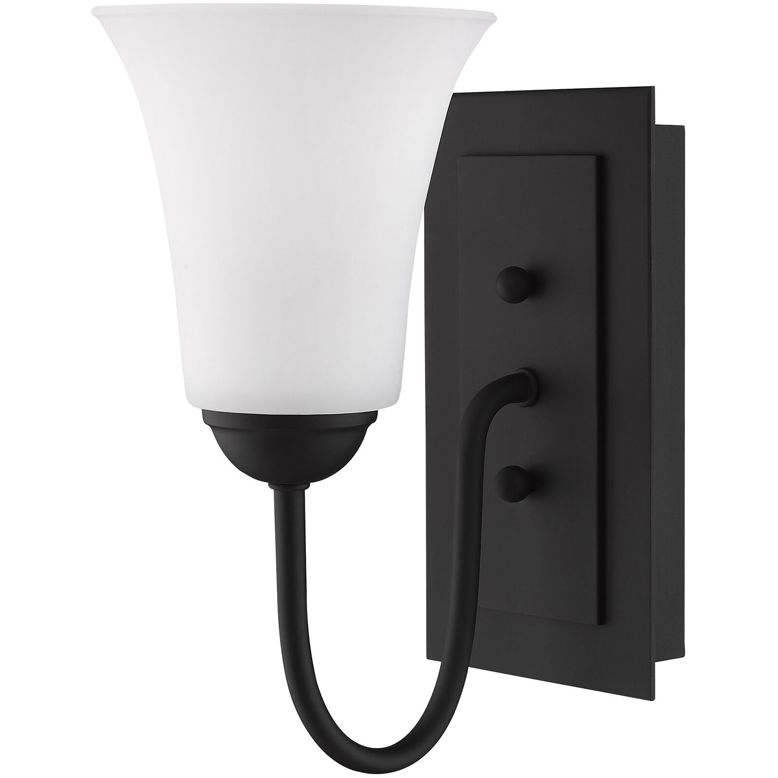 Ridgedale 1 Light 6 inch Black Wall Sconce Wall Light