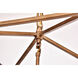 Maddox 3 Light 13 inch Vintage Gold Pendant Ceiling Light