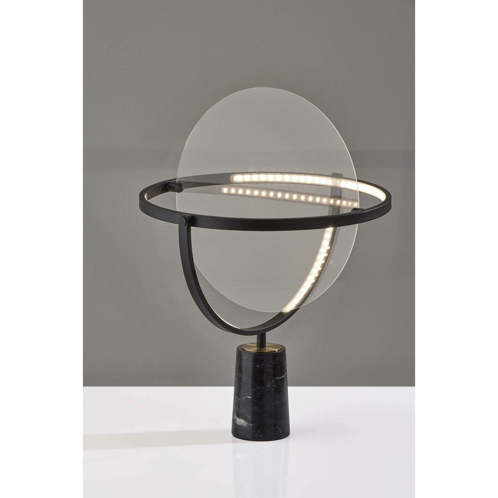 Orsa 25 inch 20.00 watt Black Table Lamp Portable Light, ADS360