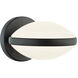 Chatoyant 1 Light 6.75 inch Matte Black Wall Sconce Wall Light