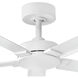 Vento 60 inch Matte White Smart Fan