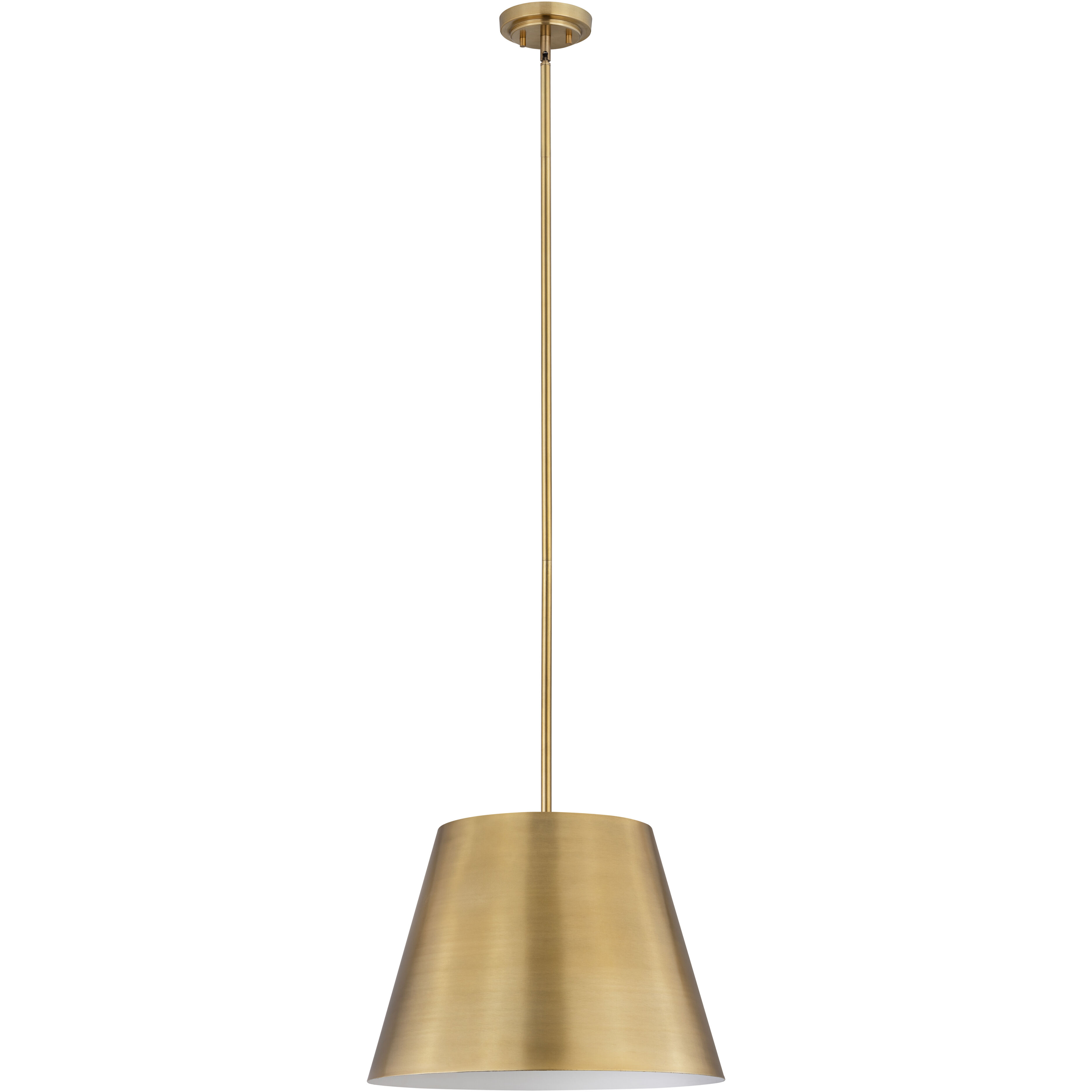 Lilly 1 Light 24 inch Rubbed Brass Pendant Ceiling Light