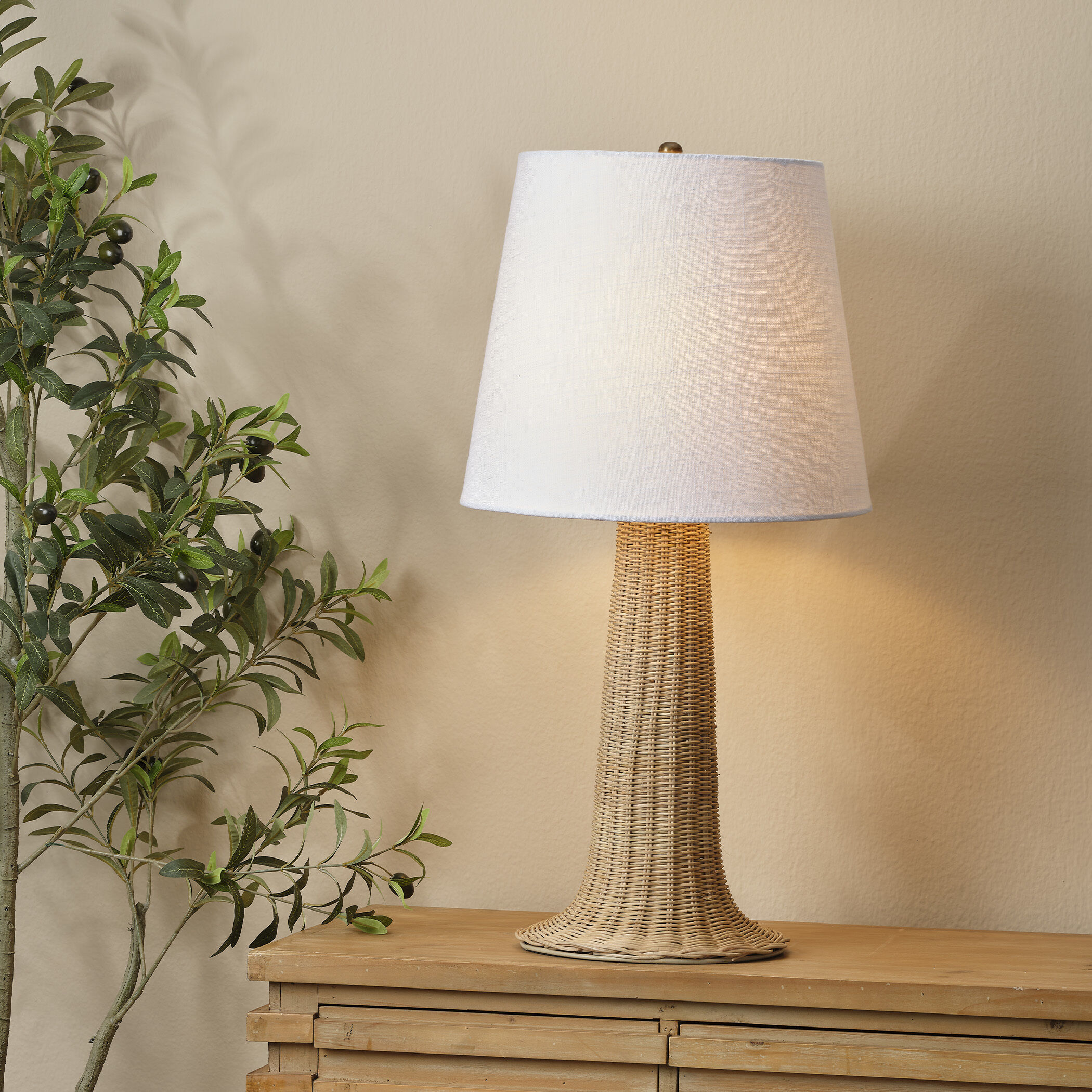 Walden 27 inch 60.00 watt Natural Table Lamp Portable Light