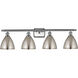 Ballston Dome LED 37.5 inch Brushed Satin Nickel Bath Vanity Light Wall Light
