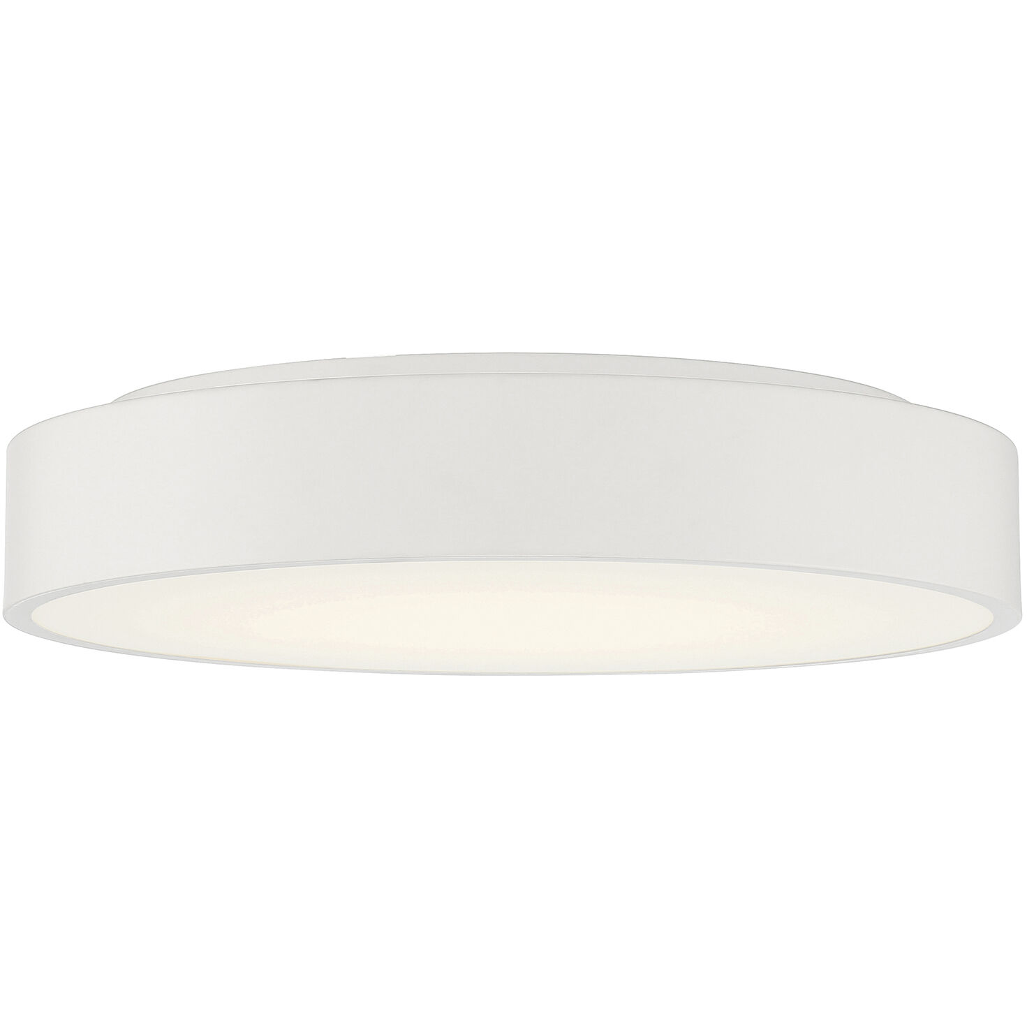 Como LED 17.75 inch White Flush Mount Ceiling Light
