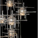Tura 9 Light 29.6 inch Sterling Pendant Ceiling Light, Round