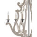 Durand 6 Light 38 inch Old Iron Chandelier Ceiling Light