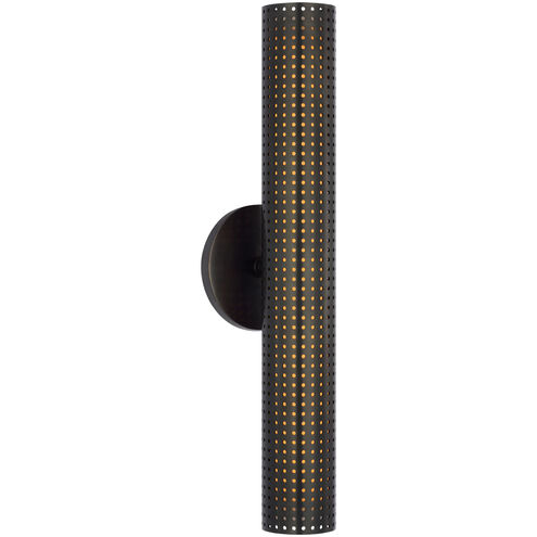 Kelly Wearstler Precision LED 4.5 inch Bronze Bullet Sconce Wall Light