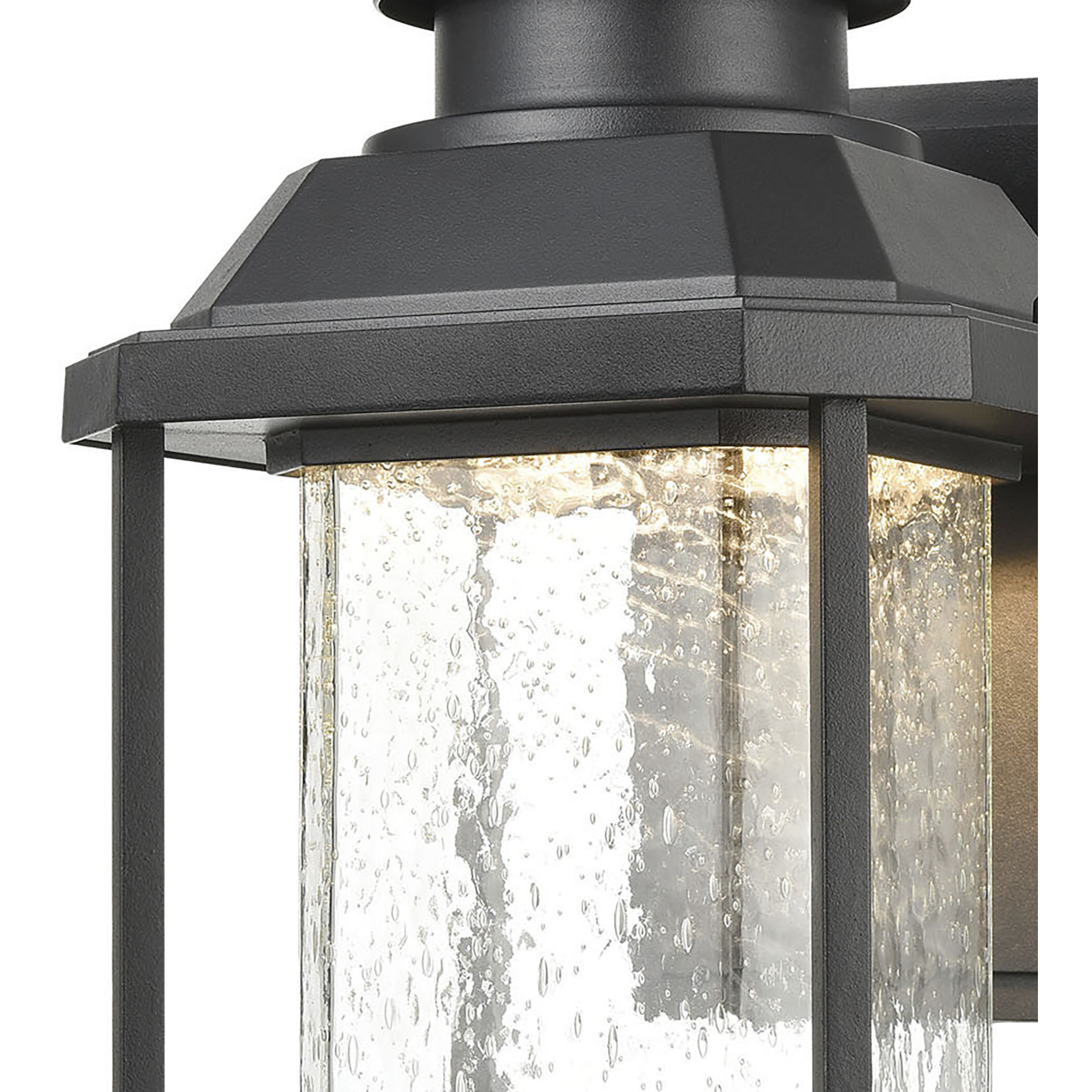 Irvine LED 16 inch Matte Black Outdoor Sconce