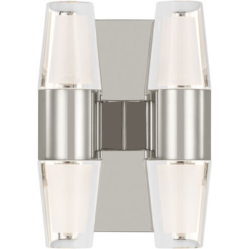 Sean Lavin Lassell 4 Light 2.9 inch Polished Nickel ADA Wall Sconce Wall Light