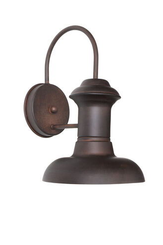 Wharf 1 Light 10 inch Empire Bronze Outdoor Wall Mount