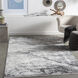Solar 180 X 144 inch Charcoal Rug in 12 x 15, Rectangle