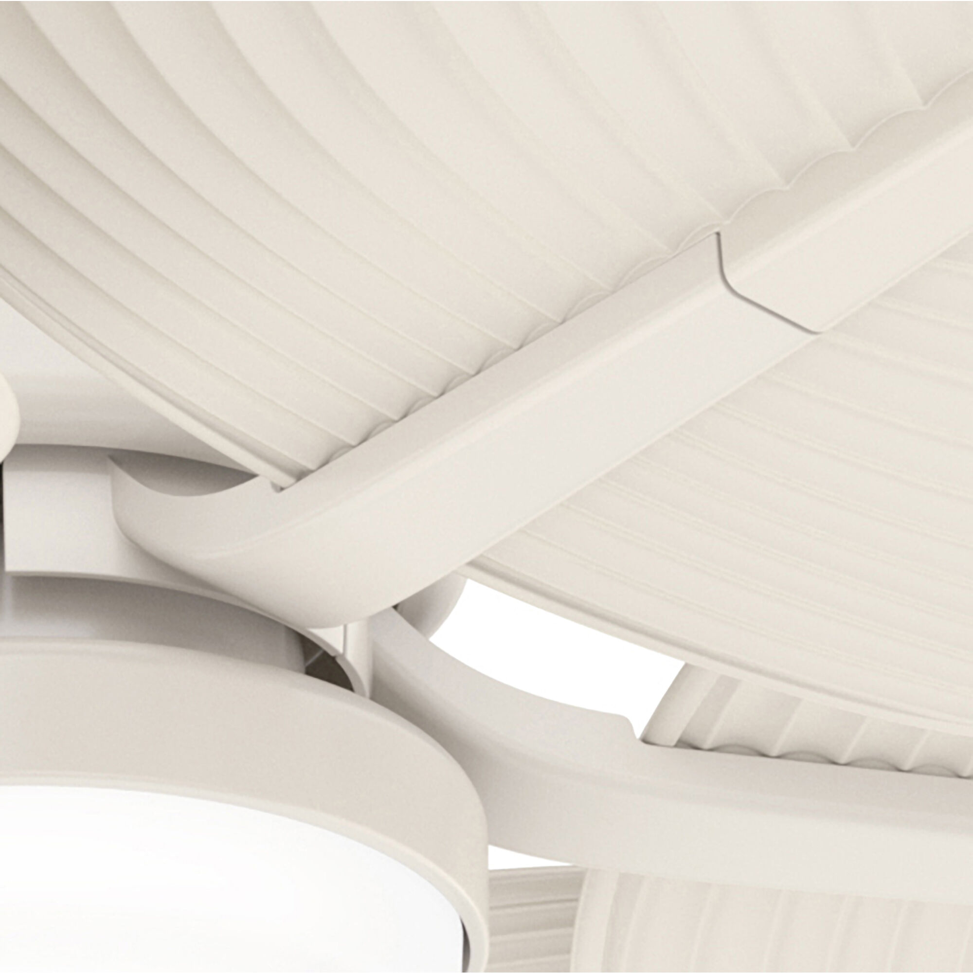 Coveview 52 inch Cream Outdoor Ceiling Fan