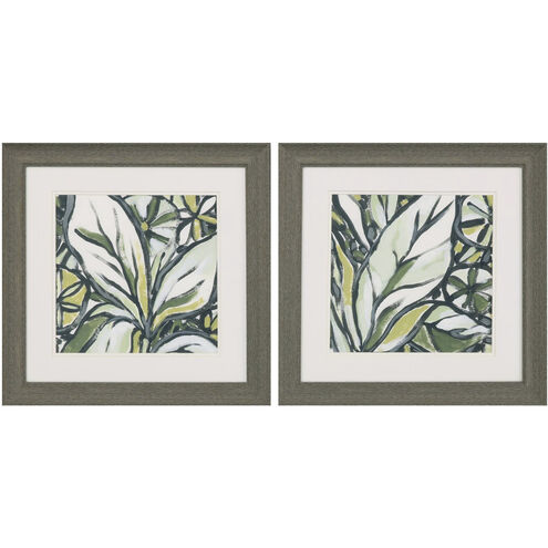 Fauvist Tropical Green Framed Art