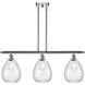 Ballston Large Waverly 3 Light 36 inch Polished Chrome Island Light Ceiling Light, Ballston