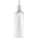 Zigrina 1 Light 5.88 inch Matte White Pendant Ceiling Light