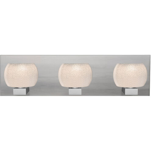Keno 3 Light Satin Nickel Vanity Light Wall Light
