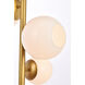 Wells 4 Light 18 inch Brass Pendant Ceiling Light