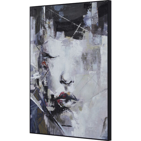 Kyoto Grey/Multiple Canvas Art