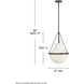 Collins 1 Light 15 inch Black Oxide Pendant Ceiling Light
