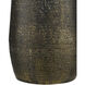 Brigadier 66 inch 150 watt Antique Brass and Black and Whitewash Floor Lamp Portable Light