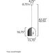 Dune 4 Light 15.75 inch Black Single Pendant Ceiling Light