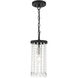 Elizabeth 1 Light 6 inch Black Mini Pendant Ceiling Light