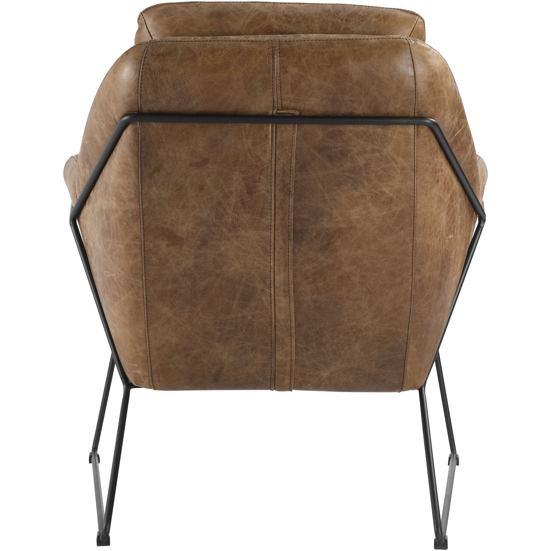 Greer Brown Club Chair