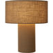 Moonlight 20 inch 22 watt Beige Table Lamp Portable Light