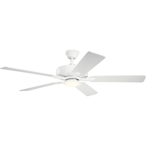 Basics Pro Designer 52 inch Matte White Ceiling Fan