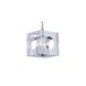 Canada 4 Light 10 inch Chrome Chandelier Ceiling Light