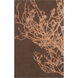 Modern Classics 156 X 108 inch Dark Brown, Peach Rug