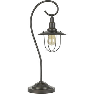 Vigo 26 inch 60 watt Dark Bronze Table Lamp Portable Light